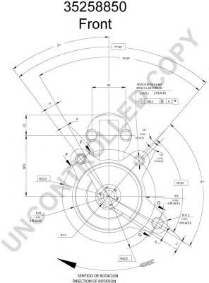 PRESTOLITE ELECTRIC 35258850 -  Стартер